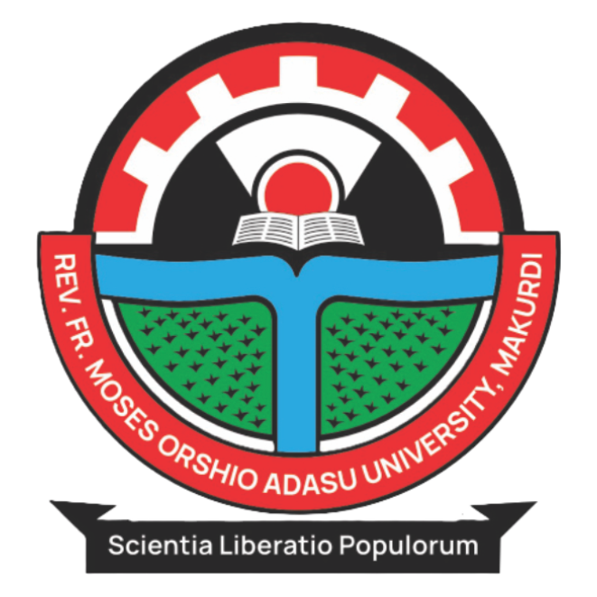 Rev. Fr. Moses Orshio Adasu University, Makurdi LOGO